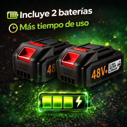 ¡Corta TODO en segundos con esta guadaña 48V!