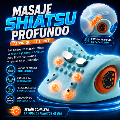 Deja de vivir con dolor de cuello todos los días con el masajeador electrico