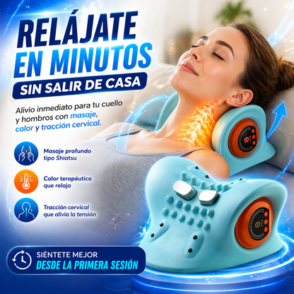 Deja de vivir con dolor de cuello todos los días con el masajeador electrico