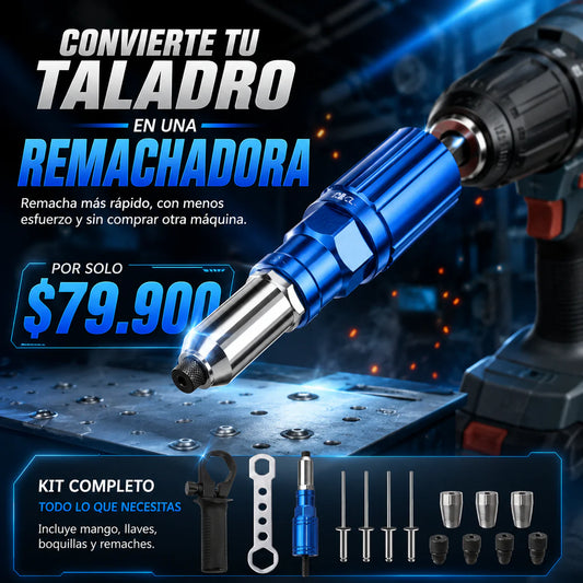 ADAPTADOR DE REMACHES