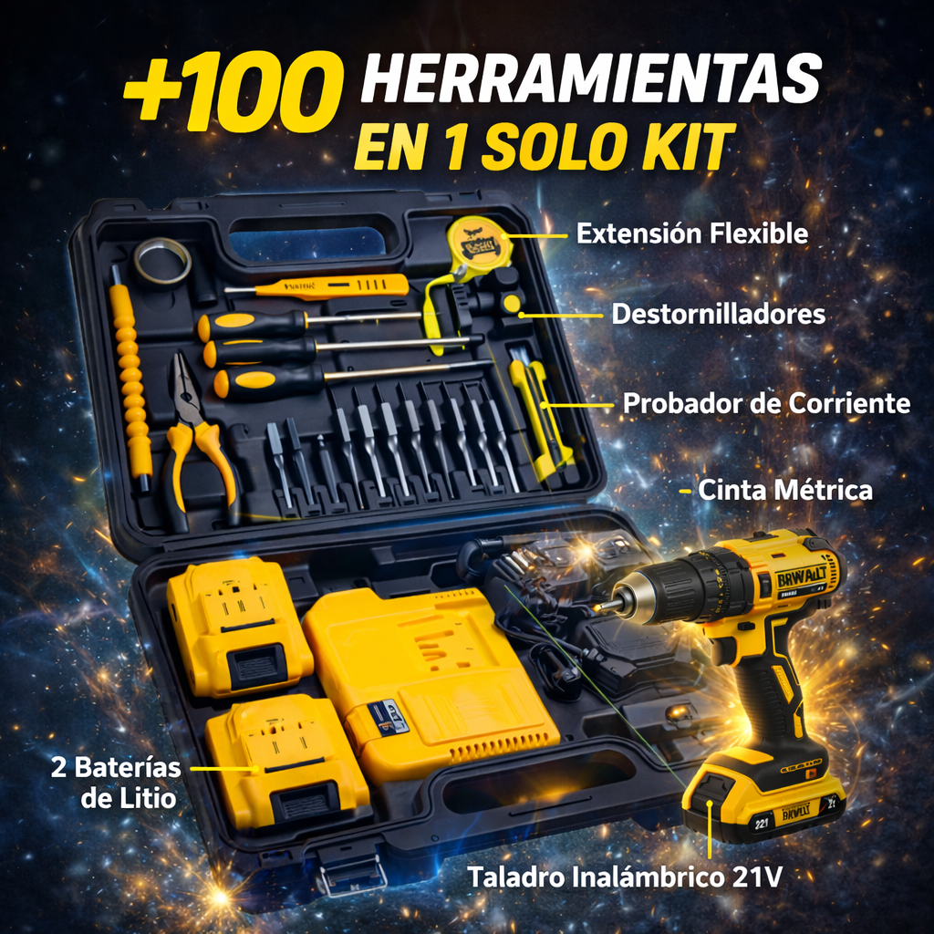 ¡TODO EN UN SOLO KIT!